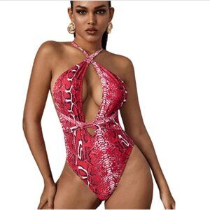 Women's Sexy Bathing Suits Criss Cross Tie Knot
